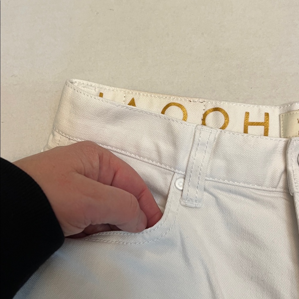 KATE SPADE PREPPY BROOME STREET CUTWORK DENIM ANKLE JEANS 26 - Picture 9 of 16